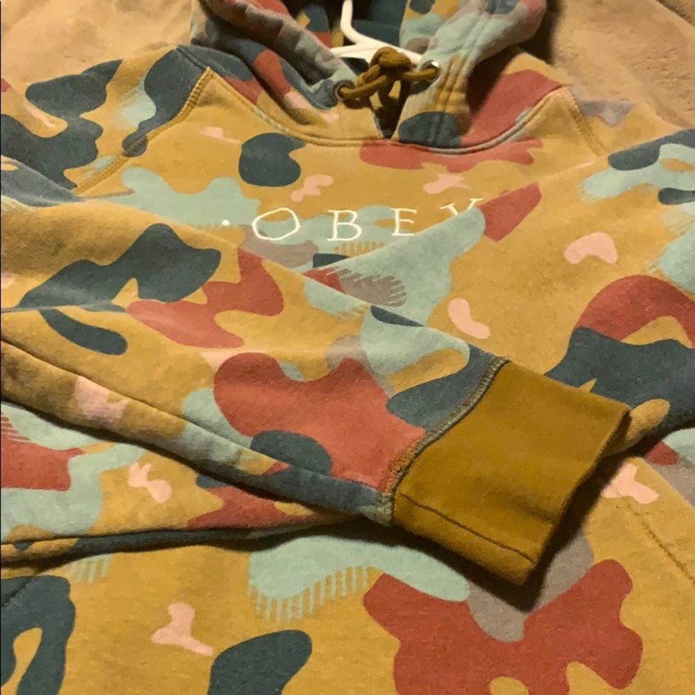 Camo obey hoodie